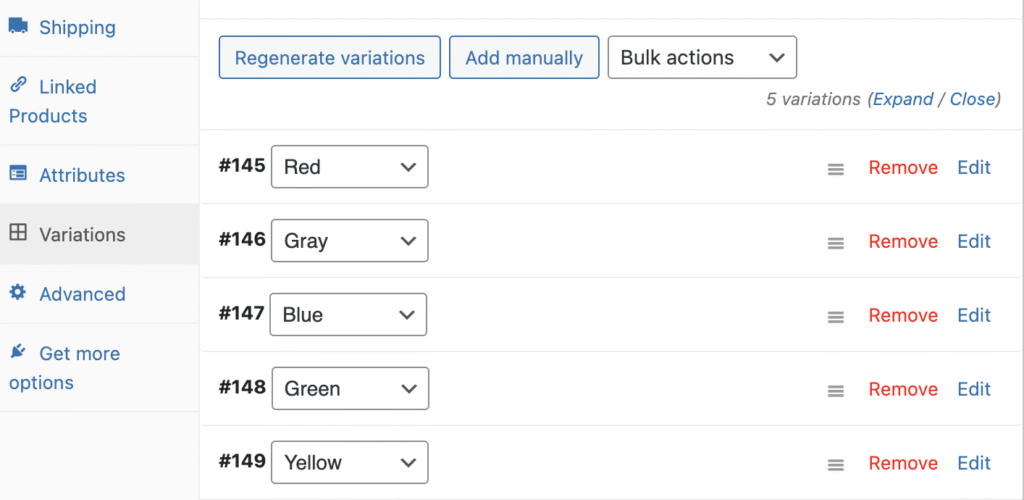 Simple Variation Swatches for WooCommerce